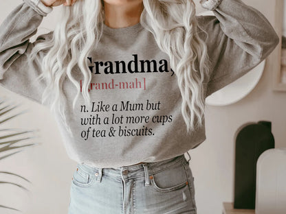 Grandma Sweatshirt, Nana Sweatshirt, Mother's Day Gift, Gift For Grandma, Mama Hoodie, Christmas Sweatshirt, New Mom Shirt