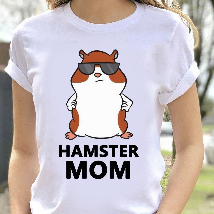 Hamster Mom Happy Mother's Day Tee T shirt