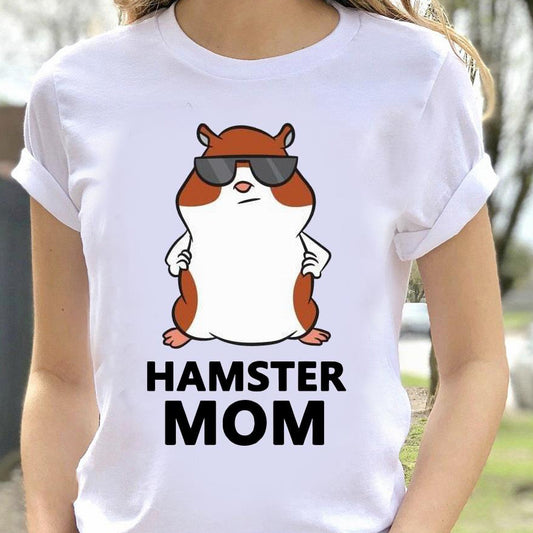 Hamster Mom Happy Mother's Day Tee T shirt