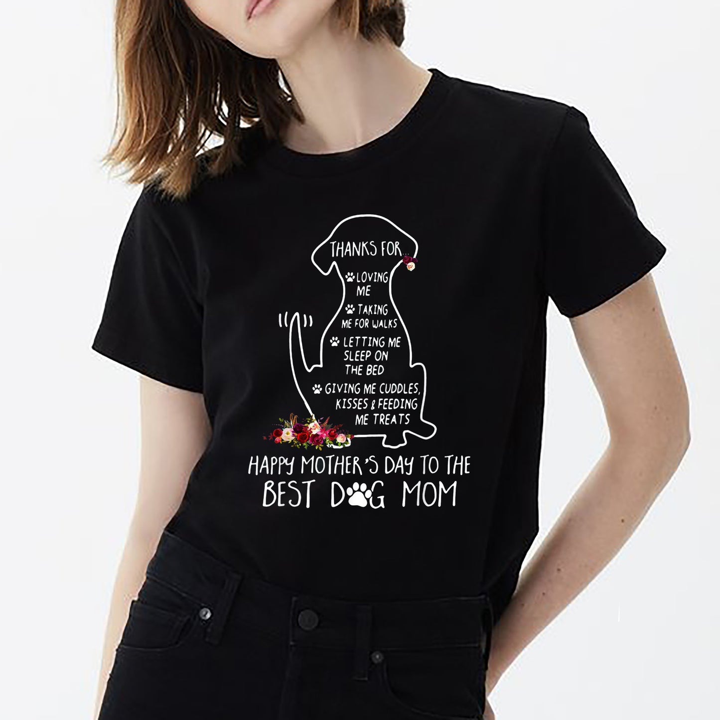 Happy Mother's Day Dog Mom T-Shirt