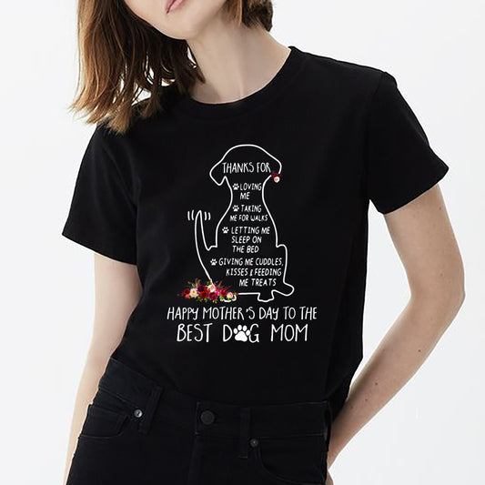 Happy Mother's Day Dog Mom T-Shirt