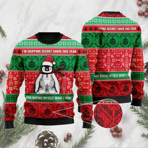 I'm Skipping Secret Santa This Year And Buying Sweater, Christmas Ugly Sweater, Christmas Gift, Gift Christmas 2024