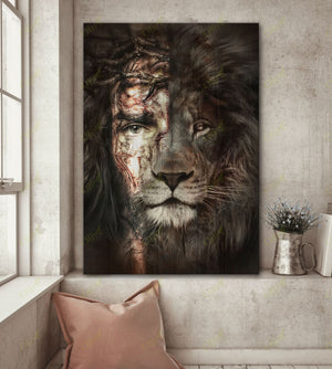 LION OF JUDAH - Christian Art - Canvas Painting