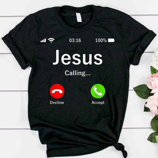 Jesus ruft - Christliches T-Shirt T-Shirt