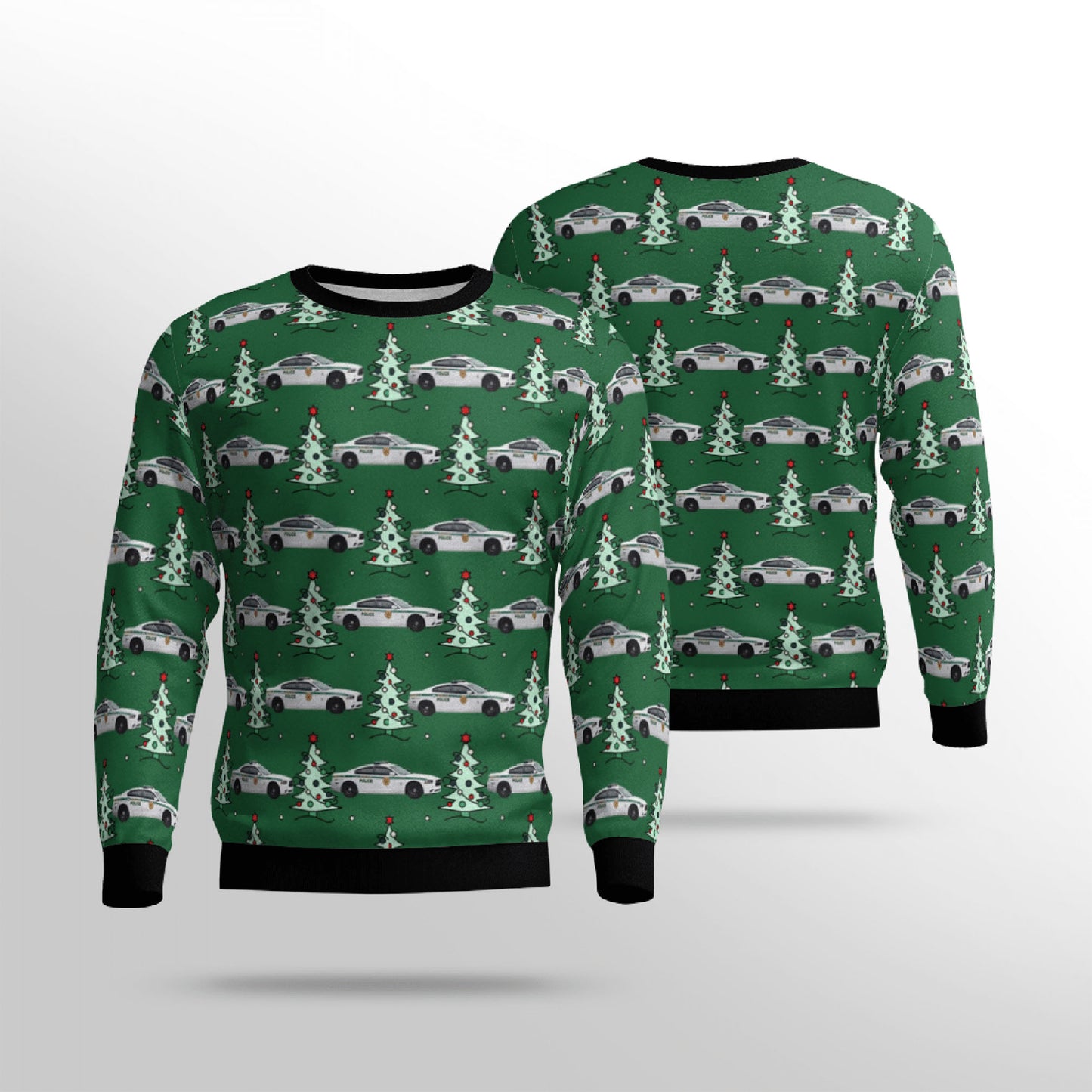 Miami Dade Police Car Christmas Ugly Sweater, Christmas Ugly Sweater, Christmas Gift, Gift Christmas 2024