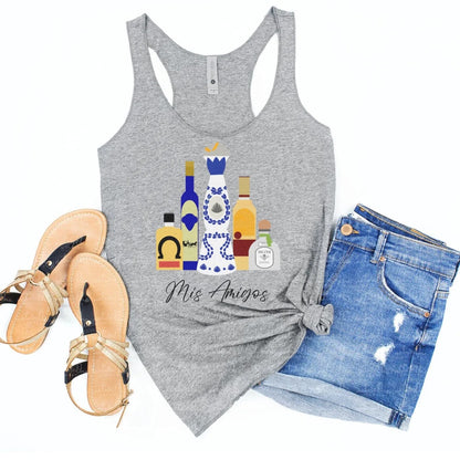 Mis Amigos Tequila Women’s Tank Top