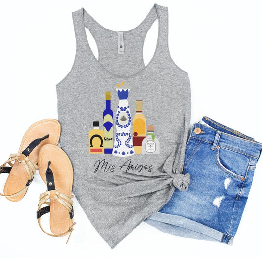 Mis Amigos Tequila Women’s Tank Top