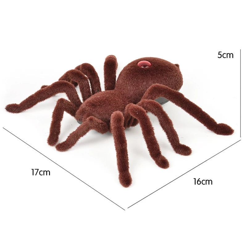 New Halloween Simulation Remote Control 11" 2CH Infrared Realistic RC Spider