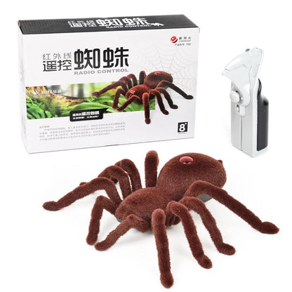 New Halloween Simulation Remote Control 11" 2CH Infrared Realistic RC Spider