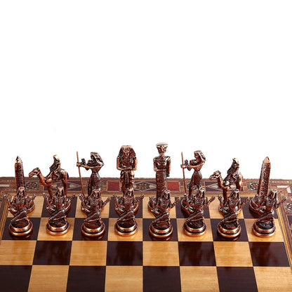 EGYPT PHARAOH ANTIQUE COPPER HANDMADE SCULPTURES AND STATUES