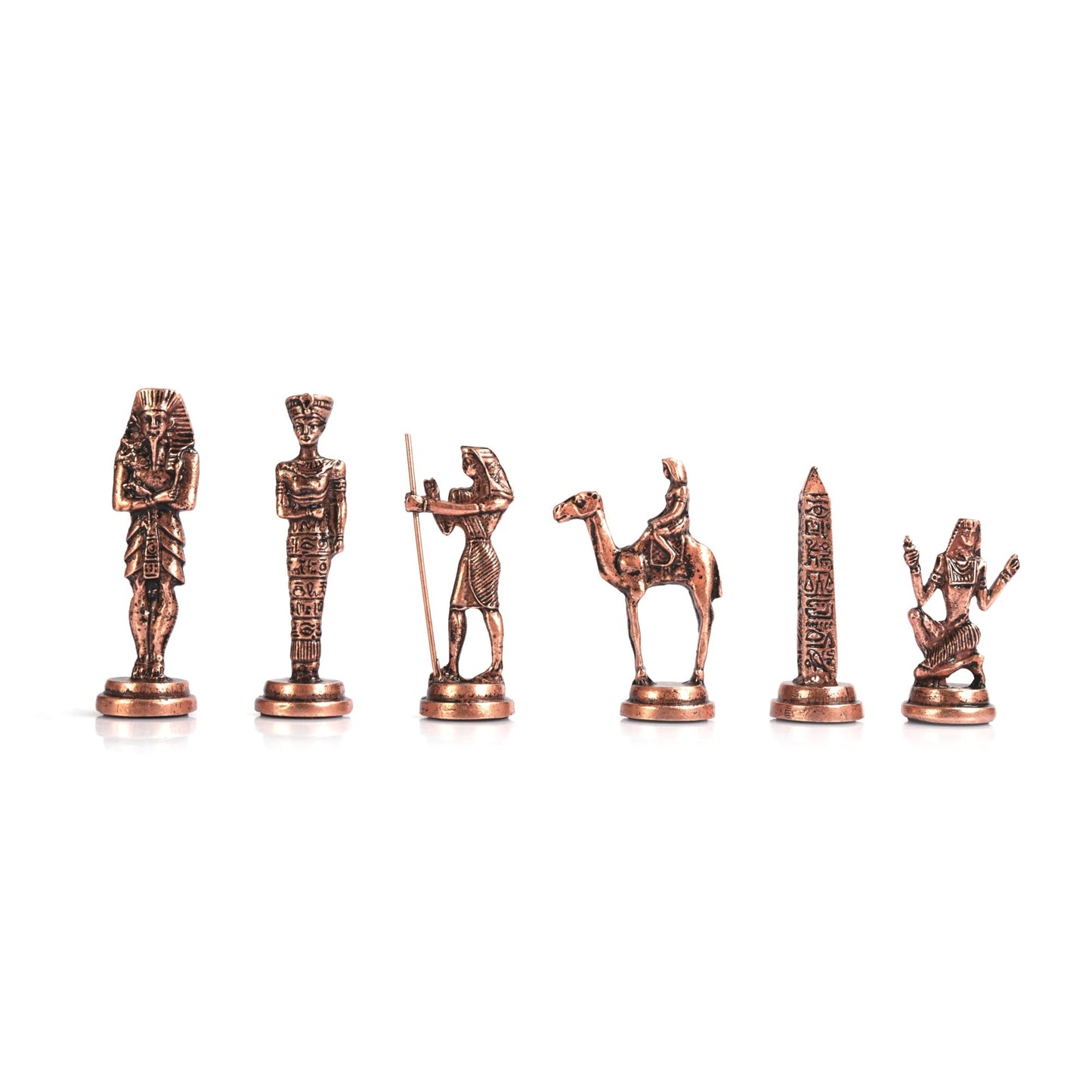 EGYPT PHARAOH ANTIQUE COPPER HANDMADE SCULPTURES AND STATUES