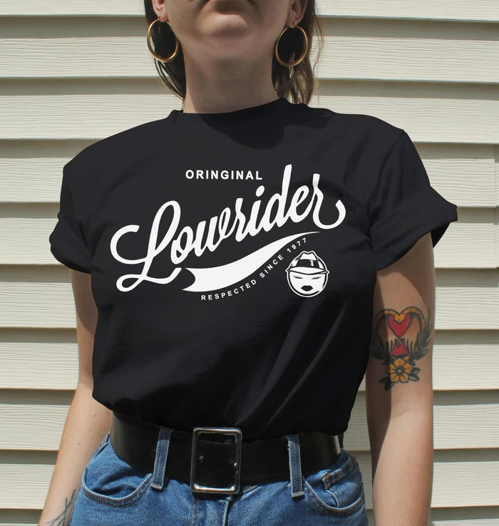 Original Lowrider Respected Since 1977 Tee T-shirt