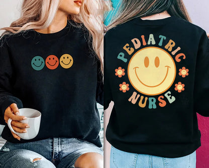 Pediatric Nurse Sweatshirt, PEDS Nurse Sweatshirt, PEDS Crewneck, Pediatrics Nurse RN Grad Sweater, Nursing Sweatshirt, Peds Nurse gift