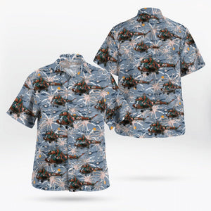 Polish Air Force PZL W-3 Sokół Hawaiian Shirt,Hawaiian Shirt Gift,Christmas Gift