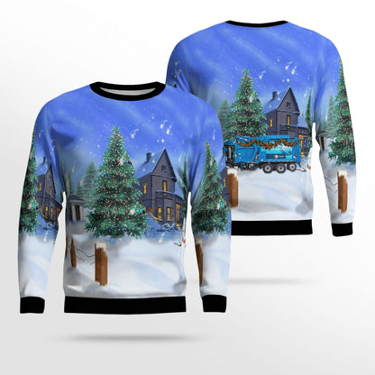 Republic Services Peterbilt Mc Neilus Christmas Ugly Sweater, Christmas Ugly Sweater,Christmas Gift,Gift Christmas 2024