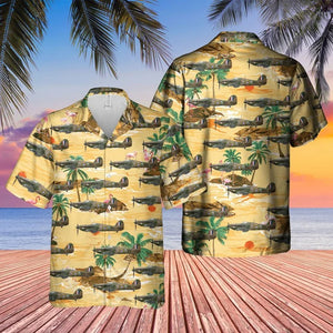 Royal Air Force Hawker Hurricane Mk2C Hawaiian Shirt ,Hawaiian Shirt Gift,Christmas Gift