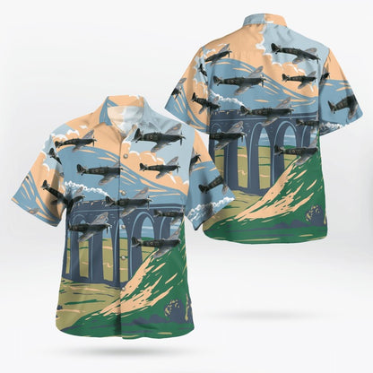 Royal Air Force Supermarine Spitfire Hawaiian Shirt ,Hawaiian Shirt Gift,Christmas Gift