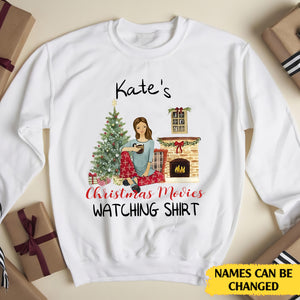 This is your Christmas movies watching shirt personalized sweatshirt gifts custom christmas ugly sweater for men and women