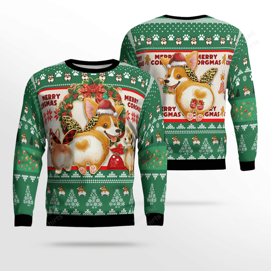Ugly Christmas Sweater Merry Cogmas Lovely Corgi, Christmas Ugly Sweater, Christmas Gift, Gift Christmas 2024