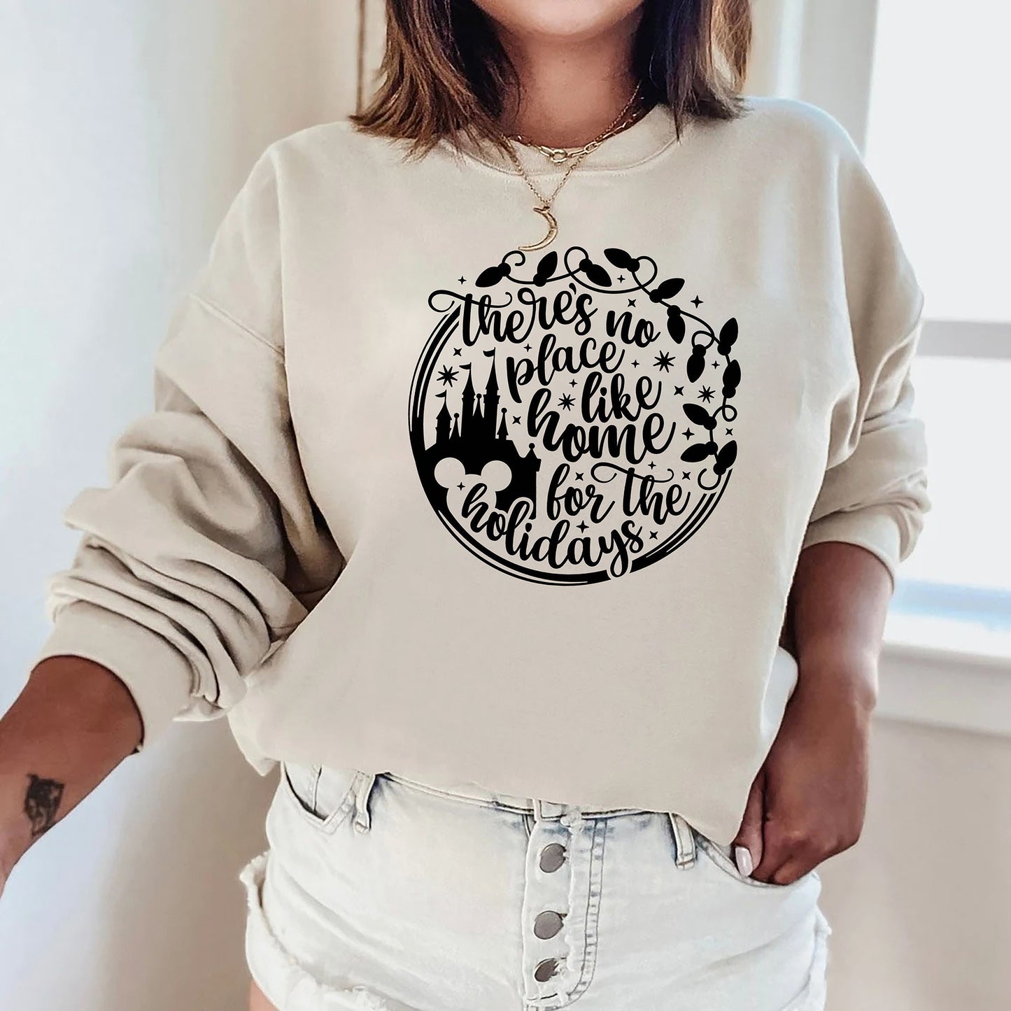 Womens Christmas Crewneck, Womens Christmas Sweatshirt, Christmas Tree Sweatshirt, Xmas Sweatshirt, Christmas Holiday Sweatshirt