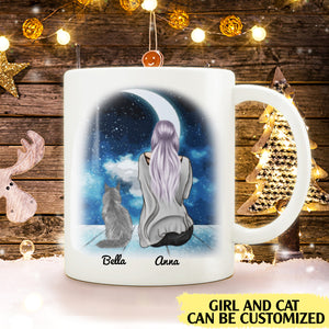 When I Needed A Hand I Found Your Paw personalised cat lover gift customized mug coffee mugs gifts custom christmas mugs