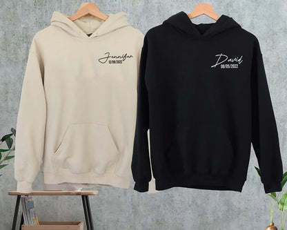 Where I Go Trouble Follows Couple Matching Hoodie