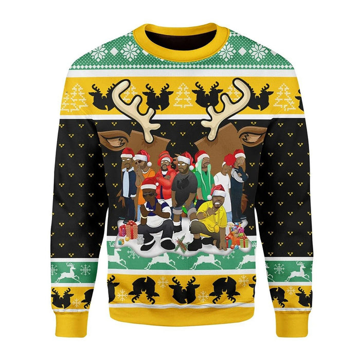 Wu Tang Clan Ugly Christmas Sweater, Christmas Ugly Sweater, Christmas Gift, Gift Christmas 2024