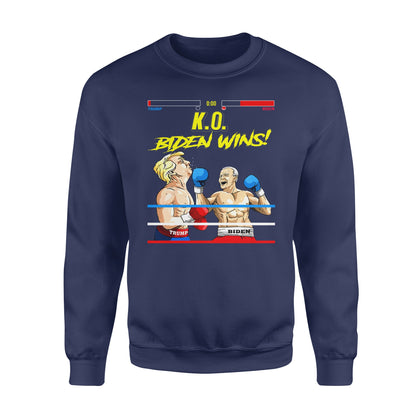 Biden gewinnt Biden 46 gewählt Feiern Sie Biden 46. Präsident - Lustige Sweatshirt Geschenke Weihnachten hässlicher Pullover für Männer und Frauen 