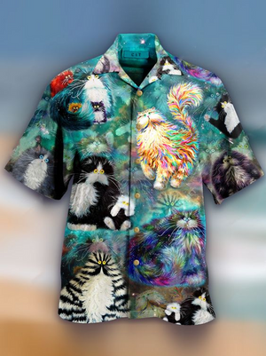 Animal Printed Men's Floral Hawaiian Shirt | For Men & Women | Adult | HW4047