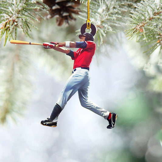 Baseball Batter Car Ornament, Baseman Ornament - Best gifts your whole family