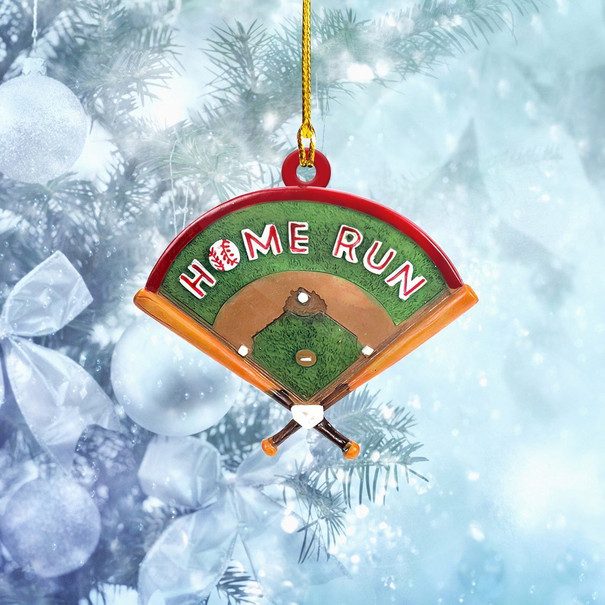 Baseball Home Run Car Ornament - Best gifts your whole family