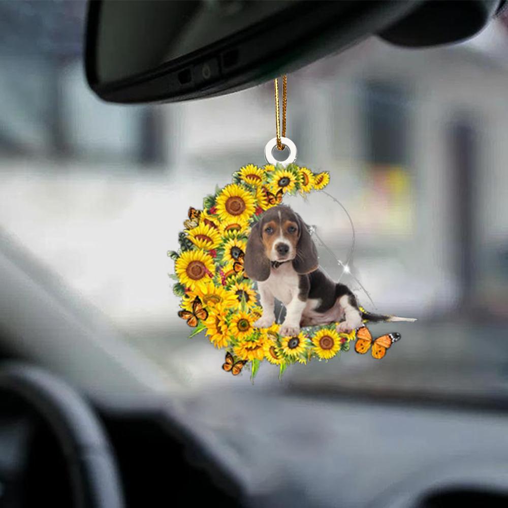 Basset Hound-Be Kind-Two Sided Ornament - Best gifts your whole family