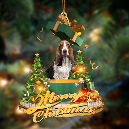 Basset Hound-Christmas Gifts&Dogs Hanging Ornament - Best gifts your whole family