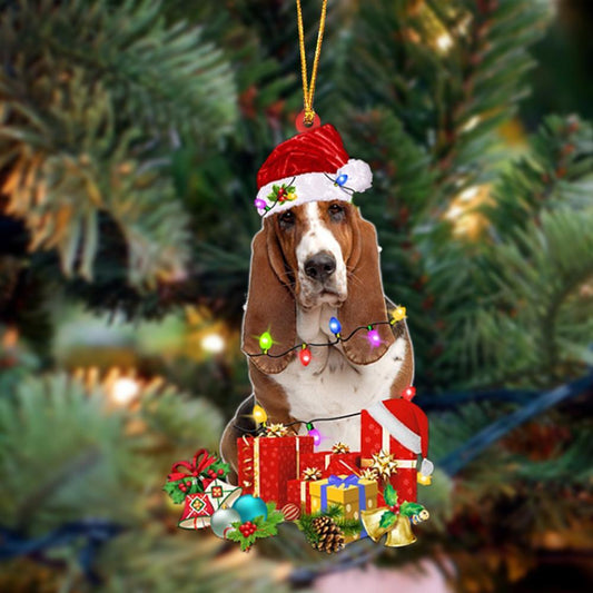 Basset Hound-Dog Be Christmas Tree Hanging Ornament - Best gifts your whole family
