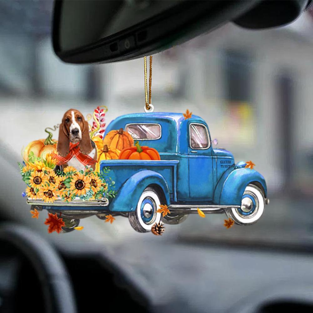 Basset Hound-Little Pumpkin-Two Sided Ornament - Best gifts your whole family