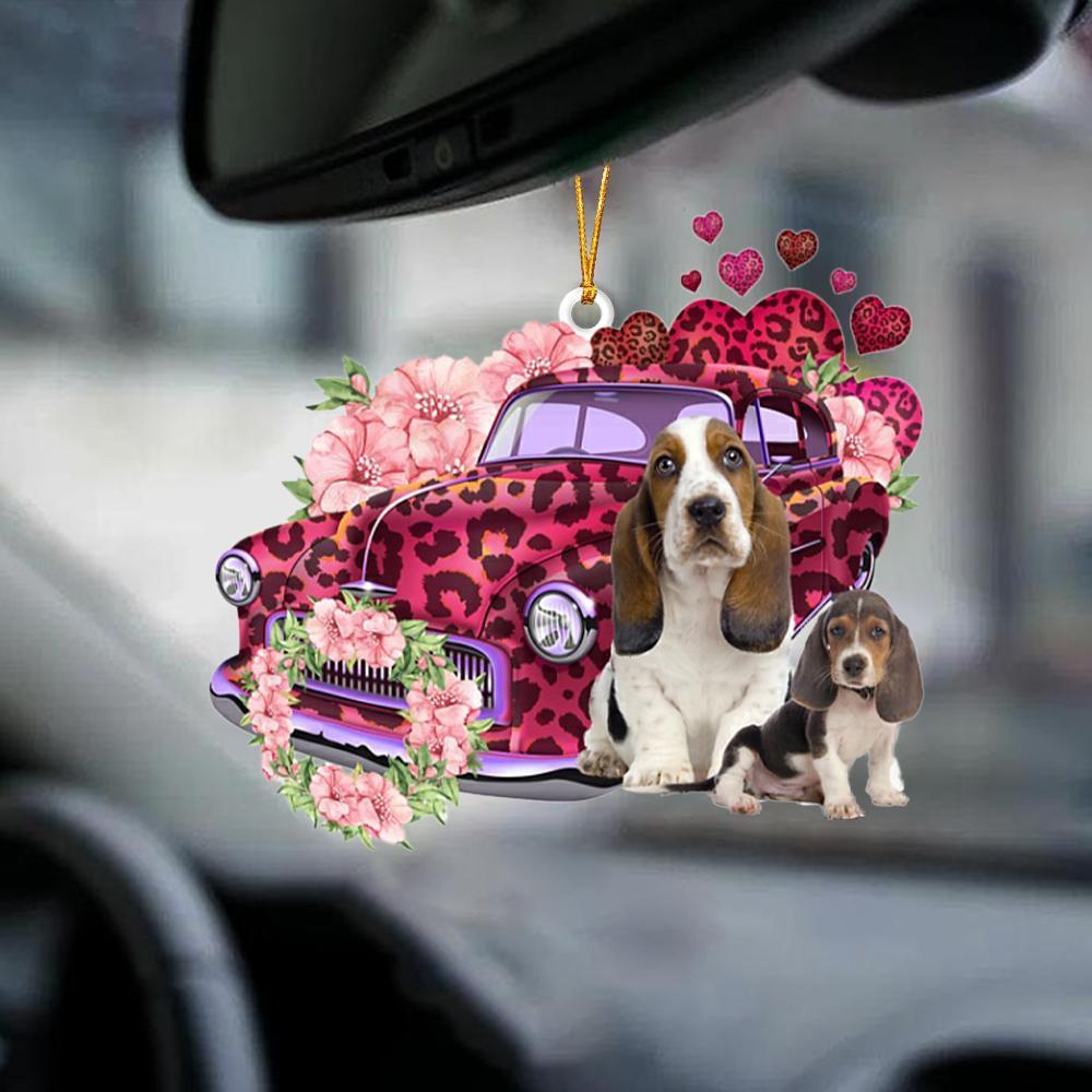 Basset Hound-Make My Life-Two Sided Ornament - Best gifts your whole family
