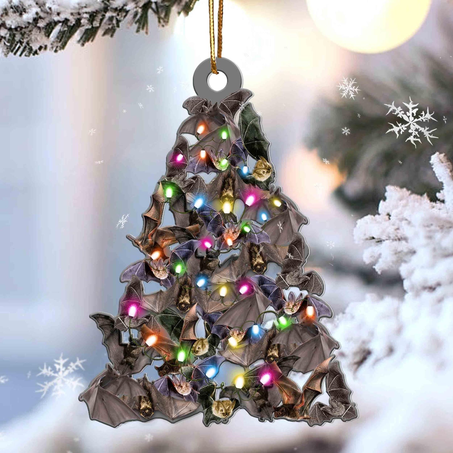Bat lovely tree gift for bat lover ornamentx - Best gifts your whole family