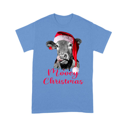 Mooey Christmas Cow Gift Heifer Farmer Xmas Tee Shirt Gift For Christmas