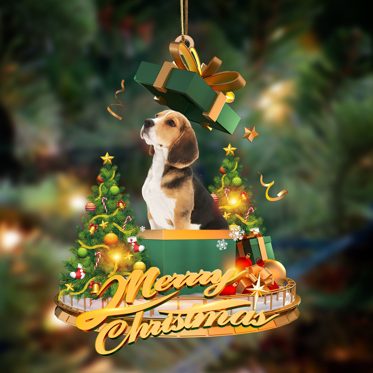 Beagle-Christmas Gifts&dogs Hanging Ornament - Best gifts your whole family