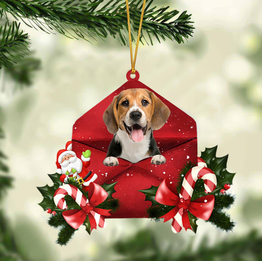 Beagle Dog Christmas Letter Ornament Dog Christmas Decoration - Best gifts your whole family
