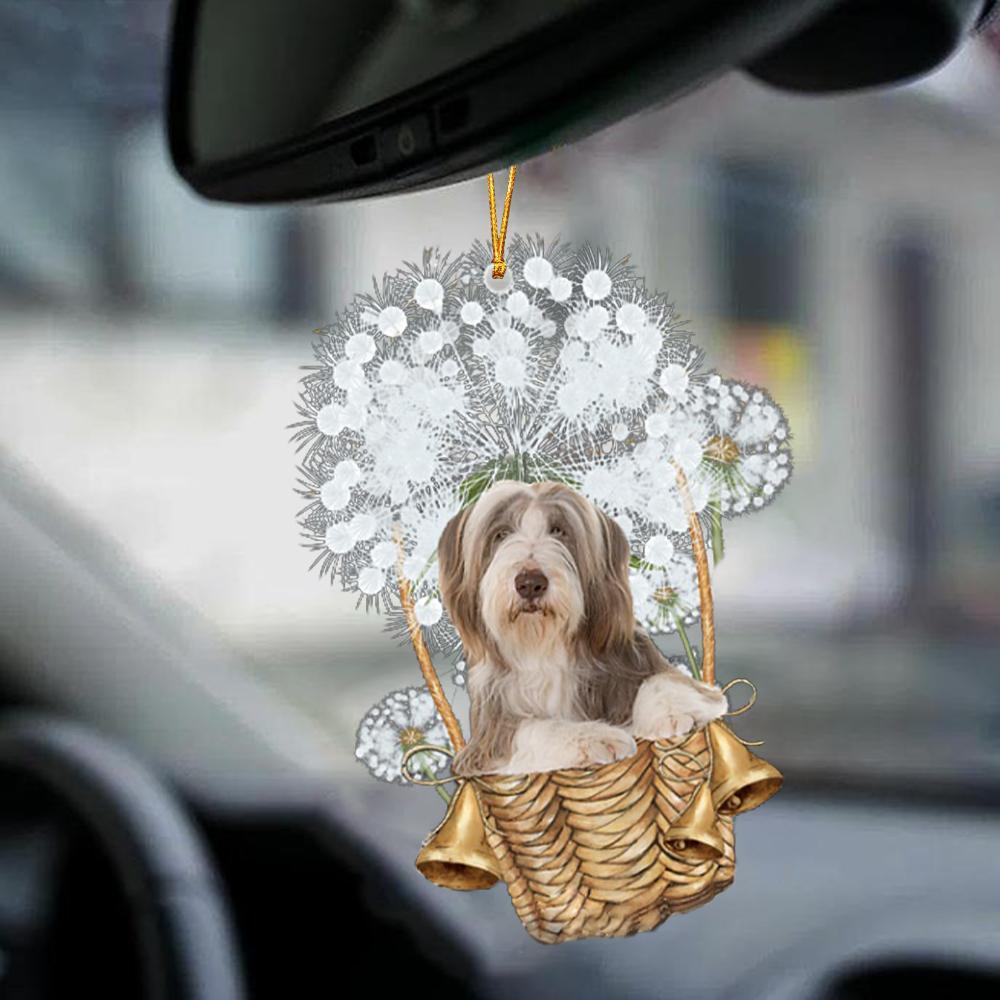 Bearded Collie-Dandelion-Two Sided Ornament - Best gifts your whole family