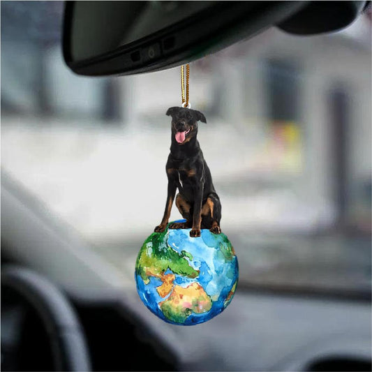 Beauceron-Around My Dog-Two Sided Ornamentt - Best gifts your whole family