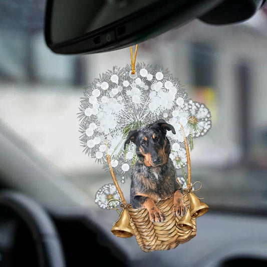 Beauceron-Dandelion-Two Sided Ornament - Best gifts your whole family