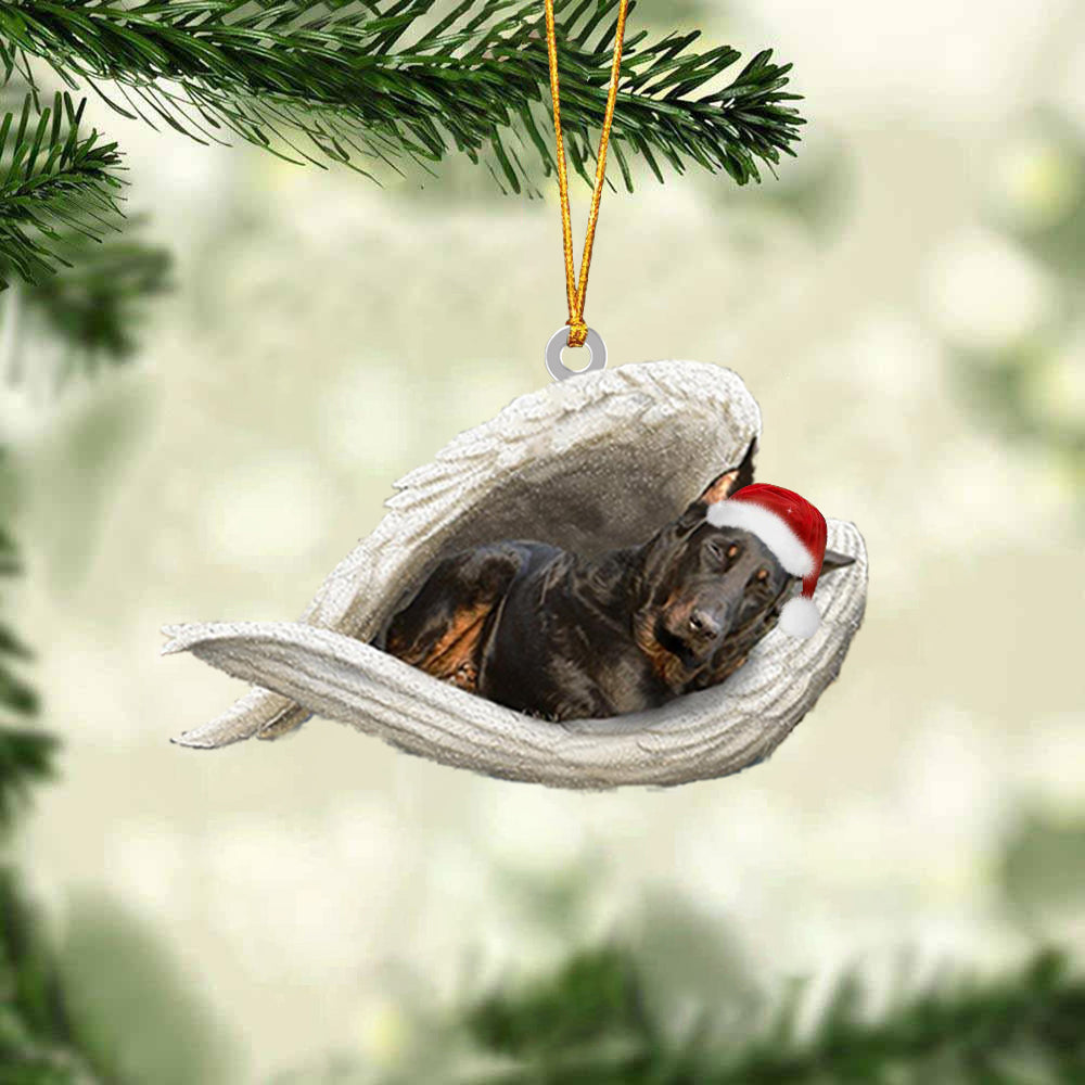 Beauceron Sleeping Angel Christmas Ornament Godmerc - Best gifts your whole family