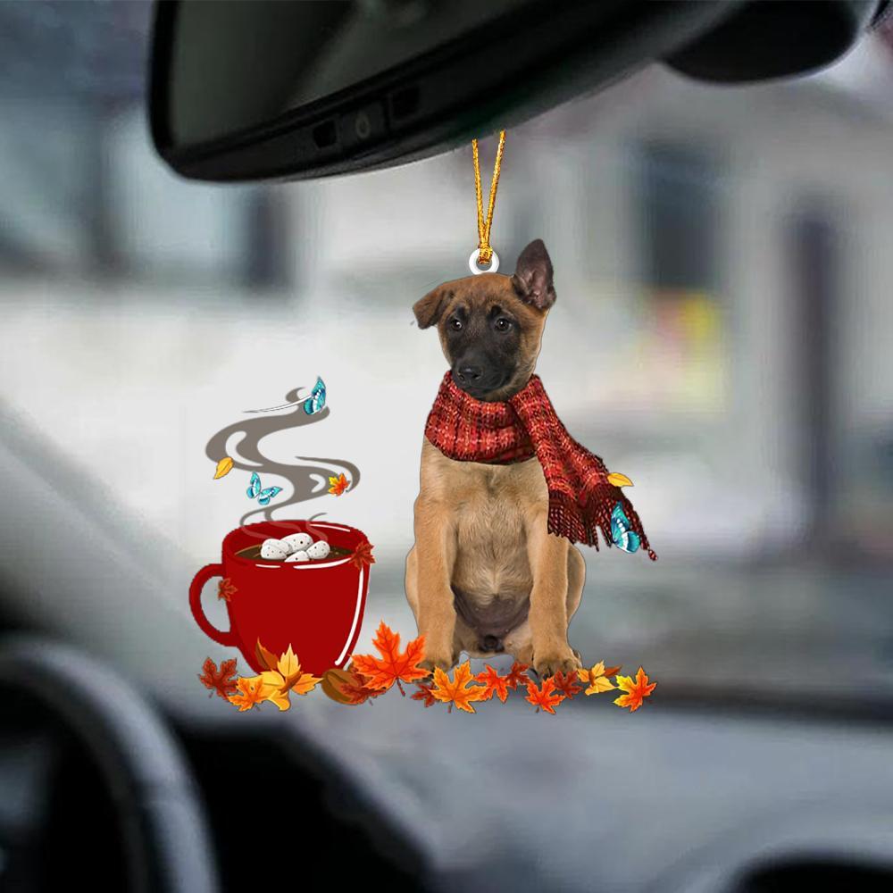 Belgian Shepherd-Fall Chocolate-Two Sided Ornament - Best gifts your whole family