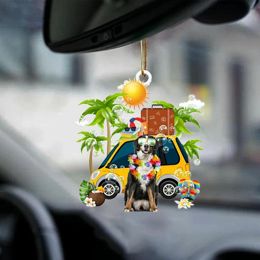 Bernese Mountain-Nice Summer-Two Sided Ornament - Best gifts your whole family