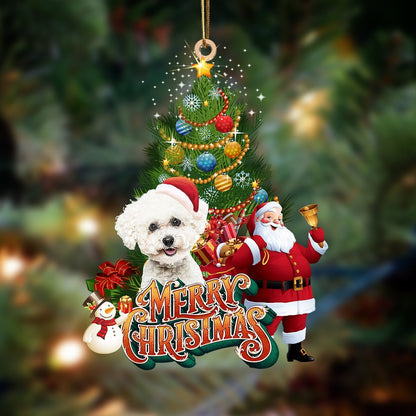 Bichon Frise-Christmas Tree&Dog Hanging Ornament - Best gifts your whole family