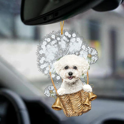 Bichon Frise-Dandelion-Two Sided Ornament - Best gifts your whole family