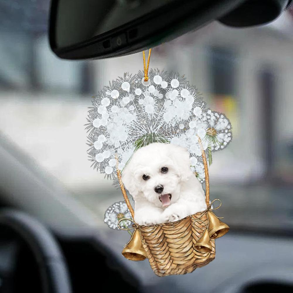 Bichon Frise2-Dandelion-Two Sided Ornament - Best gifts your whole family