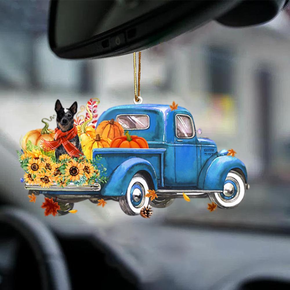 Blue Heeler-Little Pumpkin-Two Sided Ornament - Best gifts your whole family